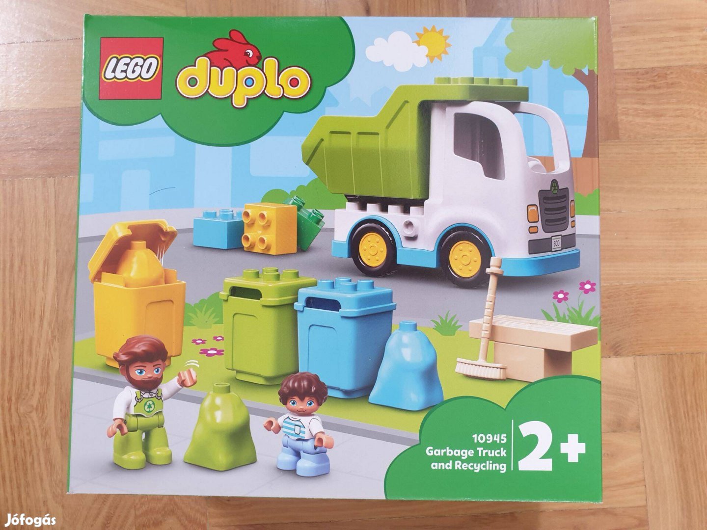 Új, bontatlan Lego Duplo 10945 Szemeteskocsi és újrahasznosítás