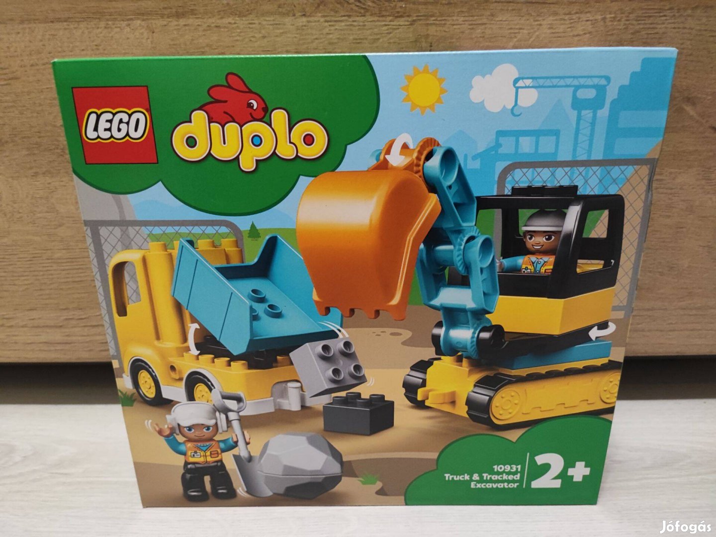 Új, bontatlan Lego Duplo - Teherautó és lánctalpas exkavátor - 10931