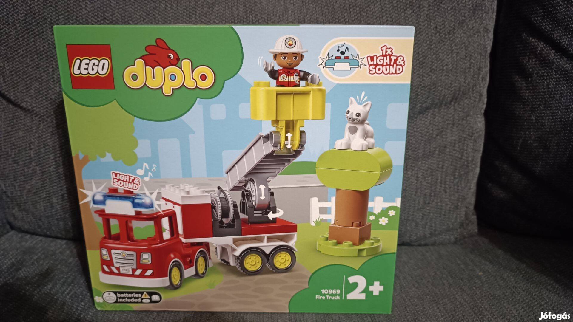 Új, bontatlan Lego Duplo - Tűzoltóautó - 10969