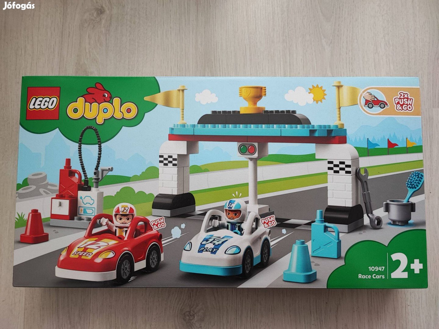 Új, bontatlan Lego Duplo - Versenyautók - 10947