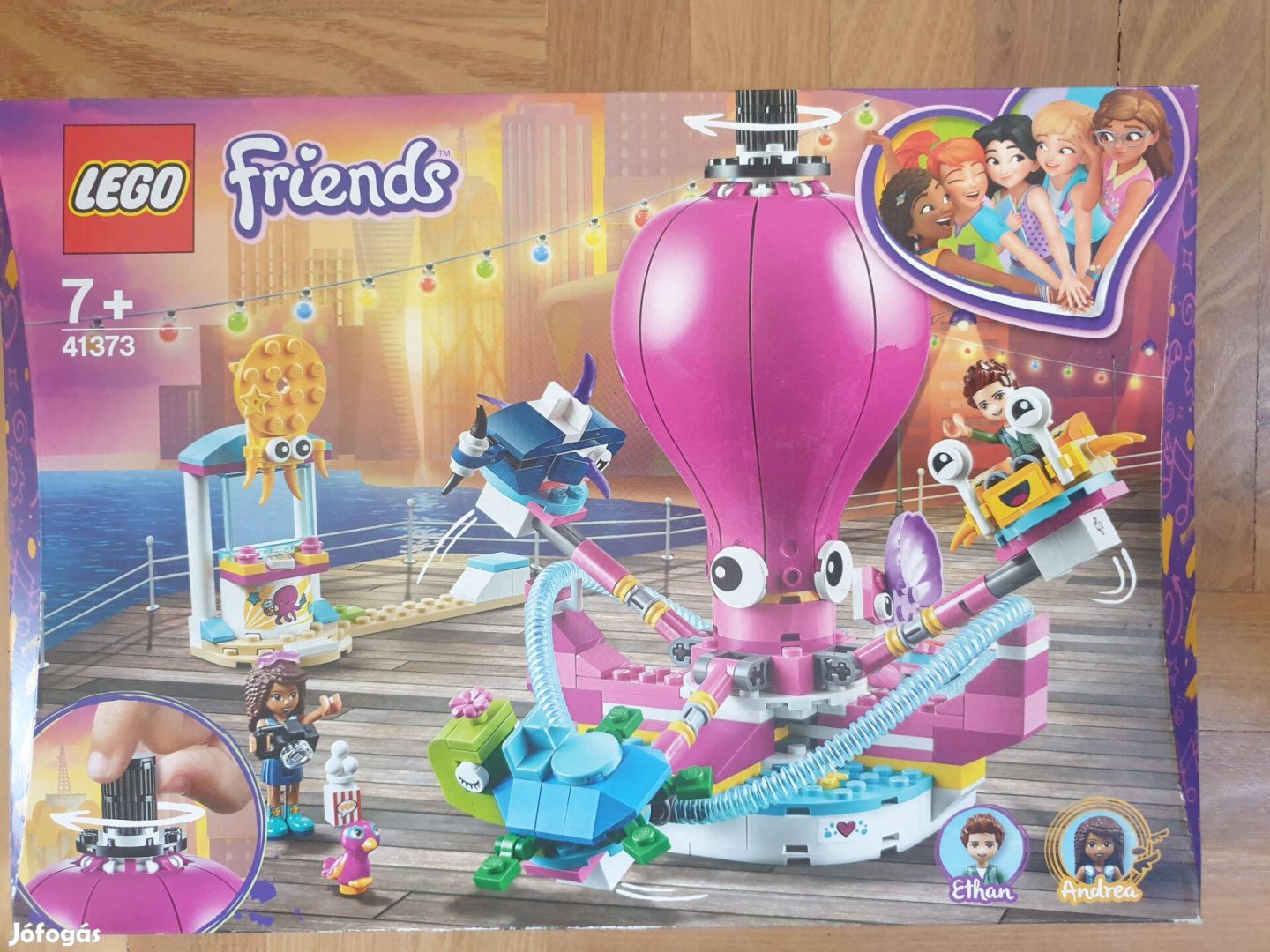 Új, bontatlan Lego Friends 41373 Mókás Polip körhinta