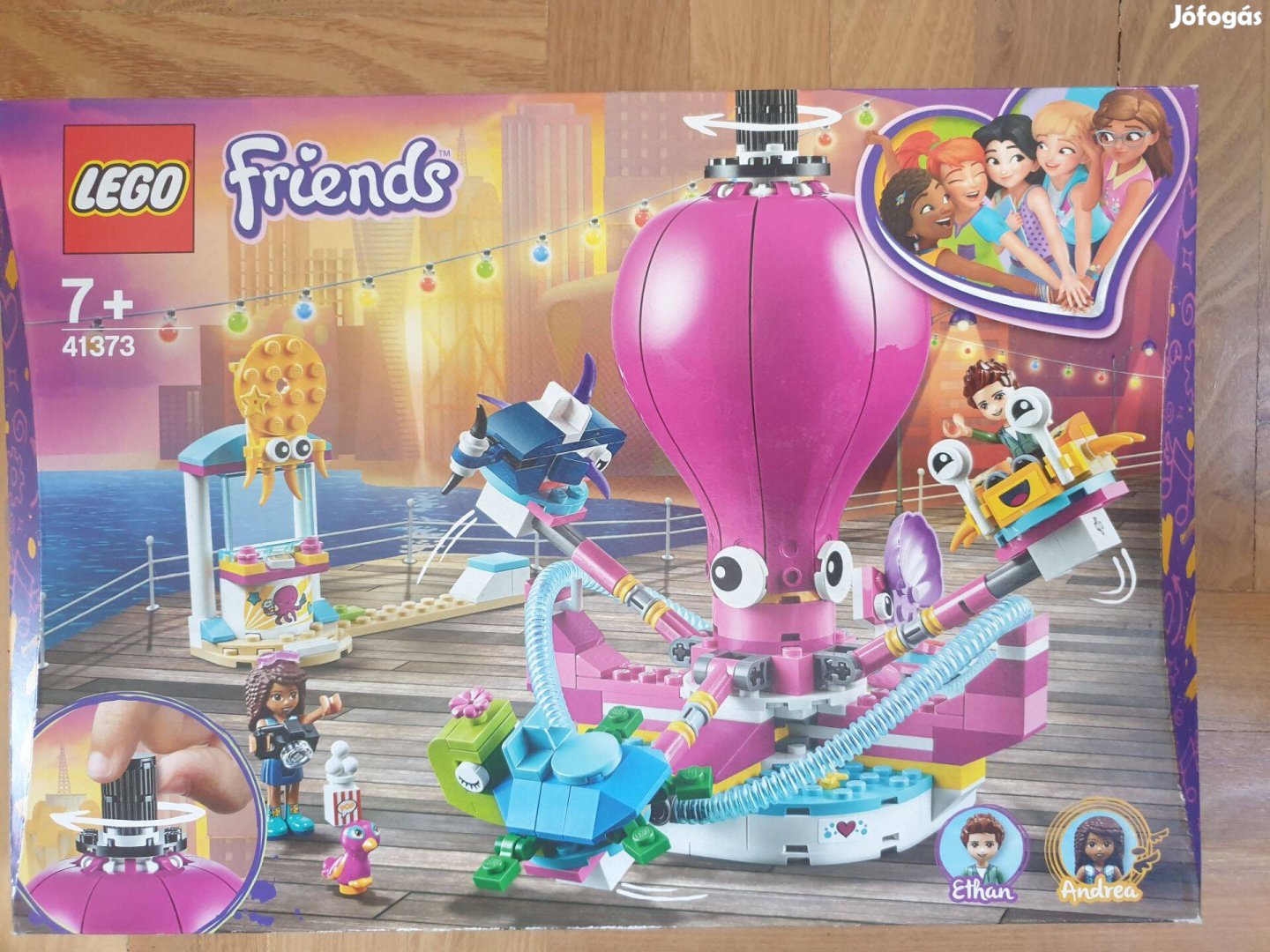 Új, bontatlan Lego Friends 41373 Mókás Polip körhinta