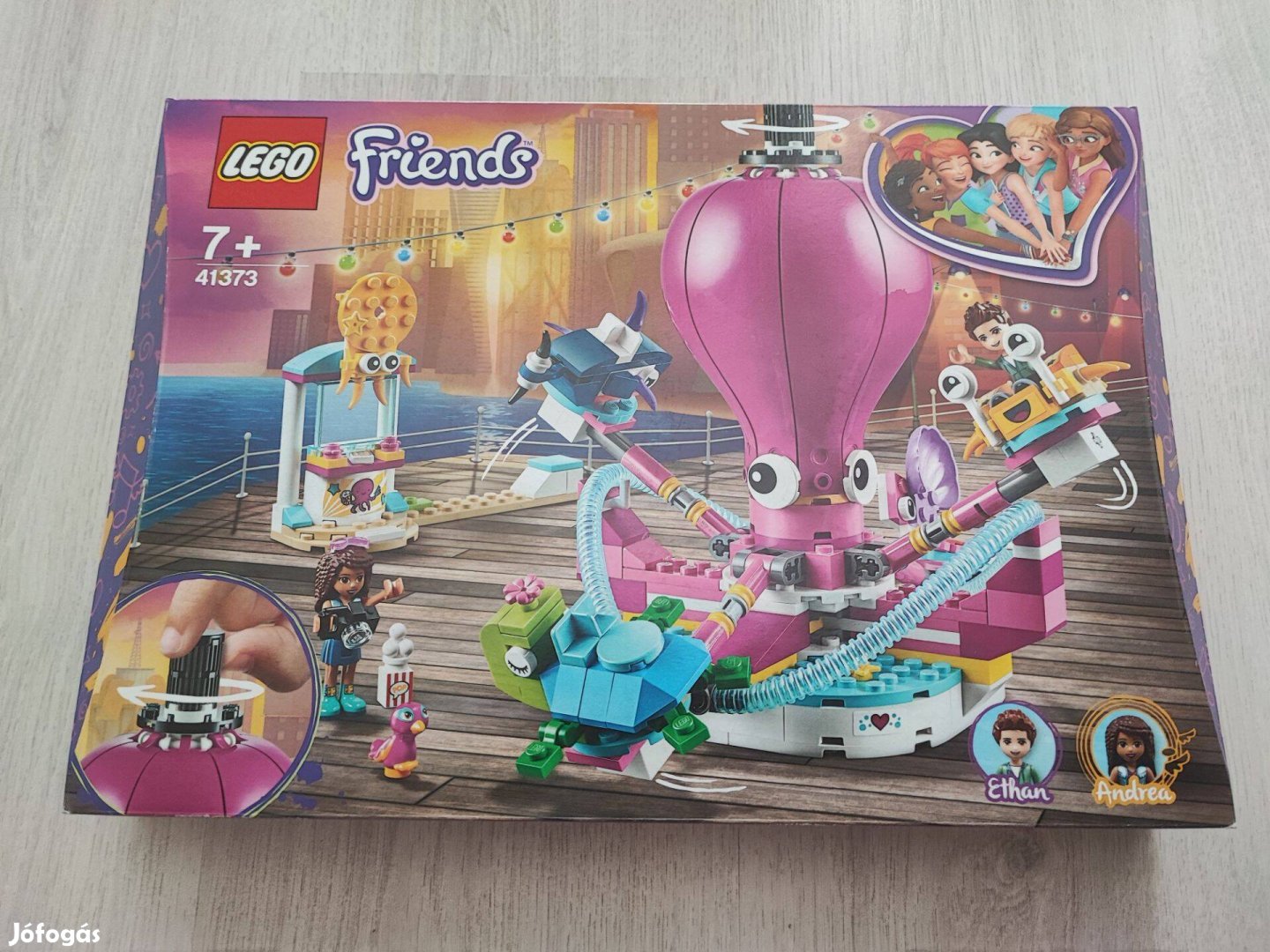 Új, bontatlan Lego Friends - Mókás Polip Körhinta - 41373