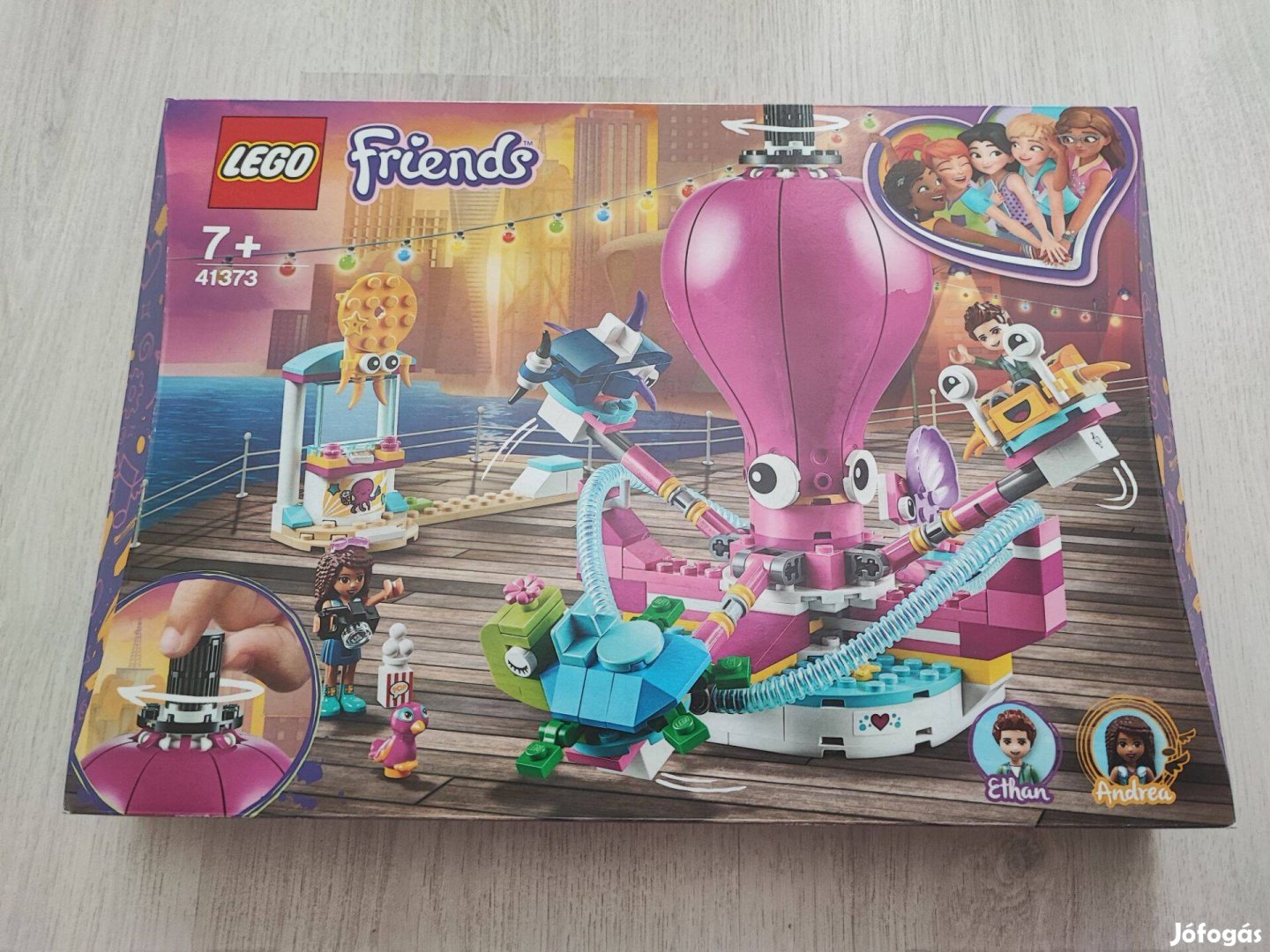 Új, bontatlan Lego Friends - Mókás Polip Körhinta - 41373