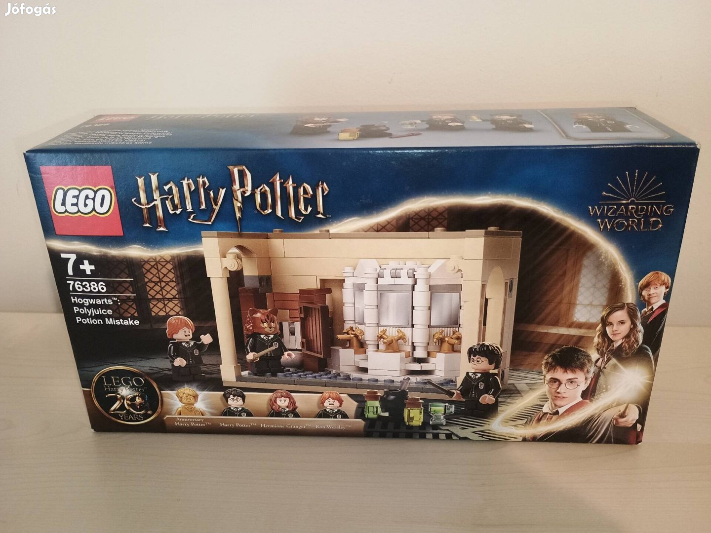 Új, bontatlan Lego Harry Potter 76386 Szárazfűlé-főzet kis hibával 