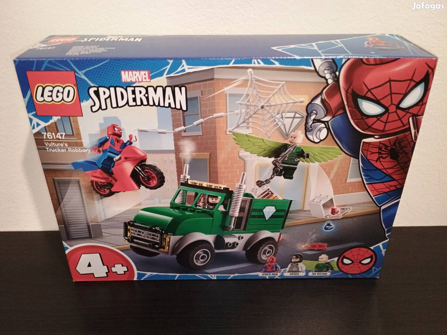 Új, bontatlan Lego Marvel Super Heroes 76147 Keselyű teherautó rablás 