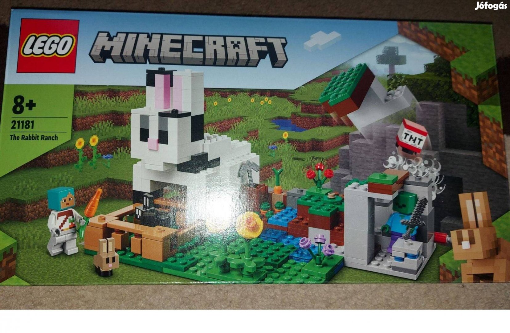 Új, bontatlan Lego Minecraft 21181 Nyúlfarm