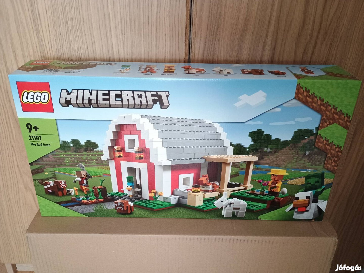 Új, bontatlan Lego Minecraft 21187 A piros pajta 