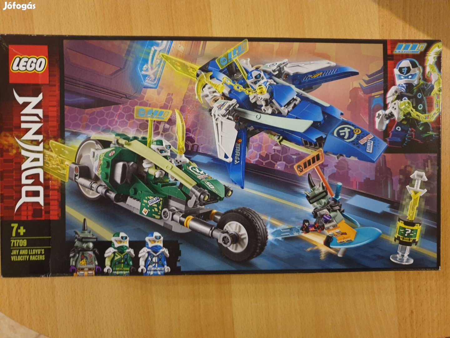 Új, bontatlan Lego Ninjago 71709 Jay és Lloyd versenyjárművei