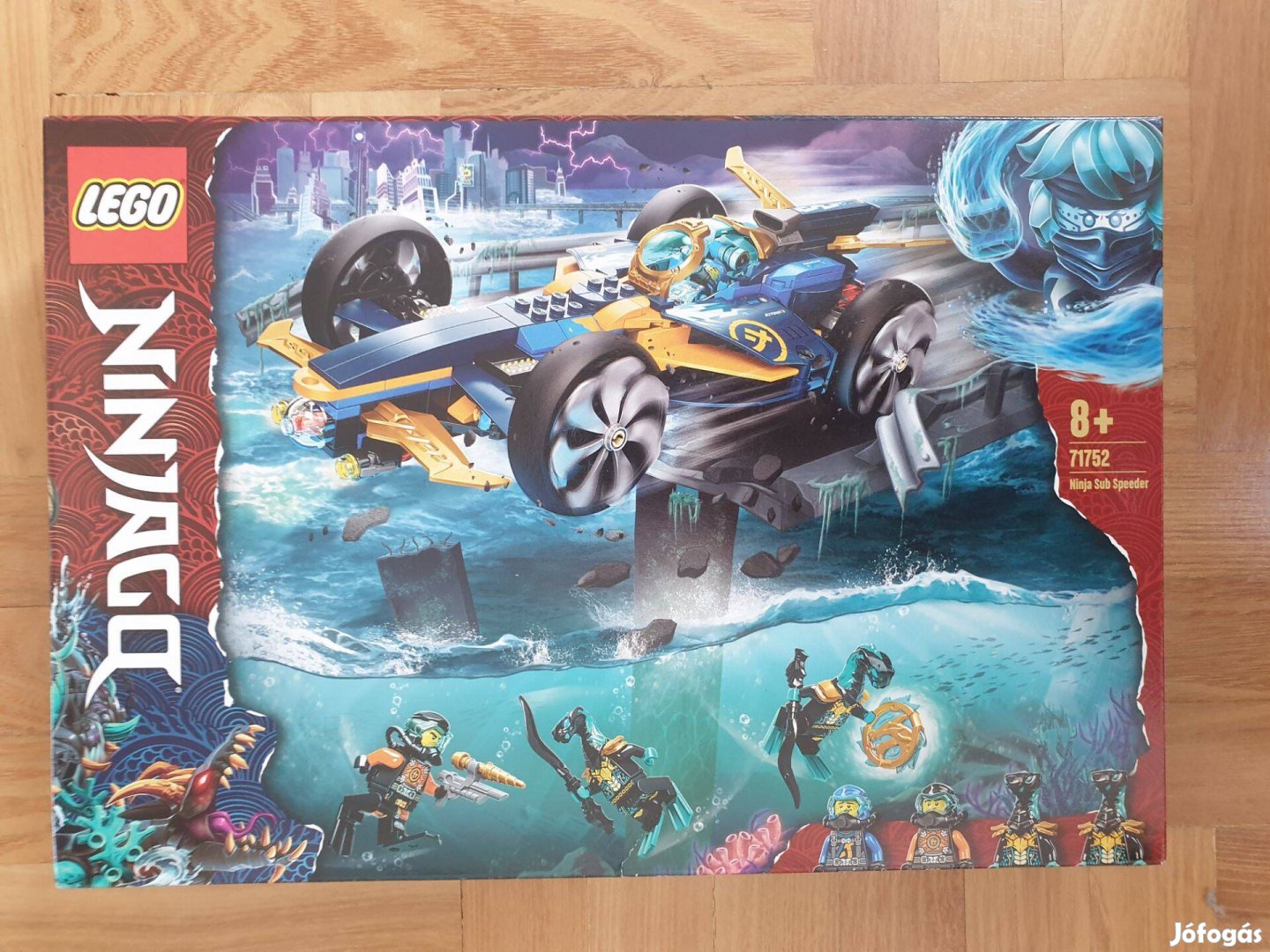 Új, bontatlan Lego Ninjago 71752 Ninja Sub Speeder