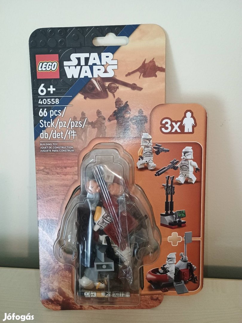 Új, bontatlan Lego Star Wars 40558 Klónkatona parancsnoki állomás 