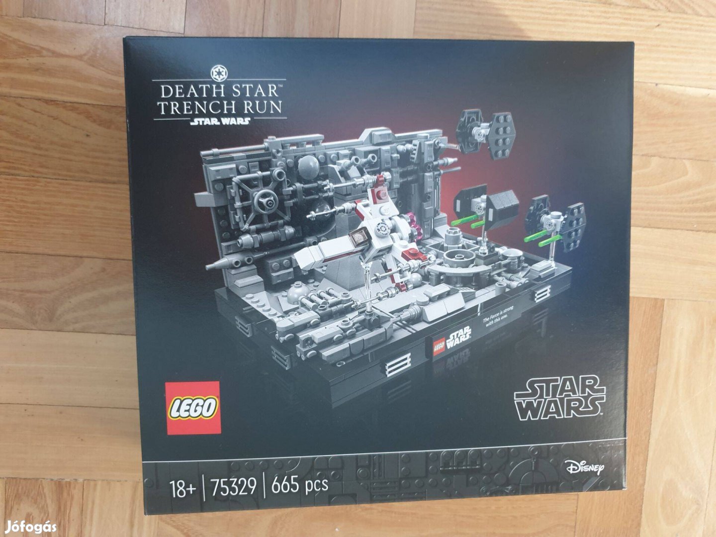 Új, bontatlan Lego Star Wars 75329 Halálcsillag árokfutam dioráma
