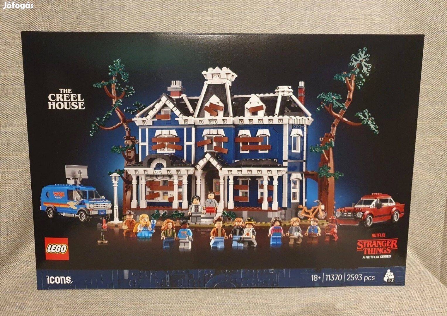 Új, bontatlan Lego Stranger Things 11370 A Creel-ház