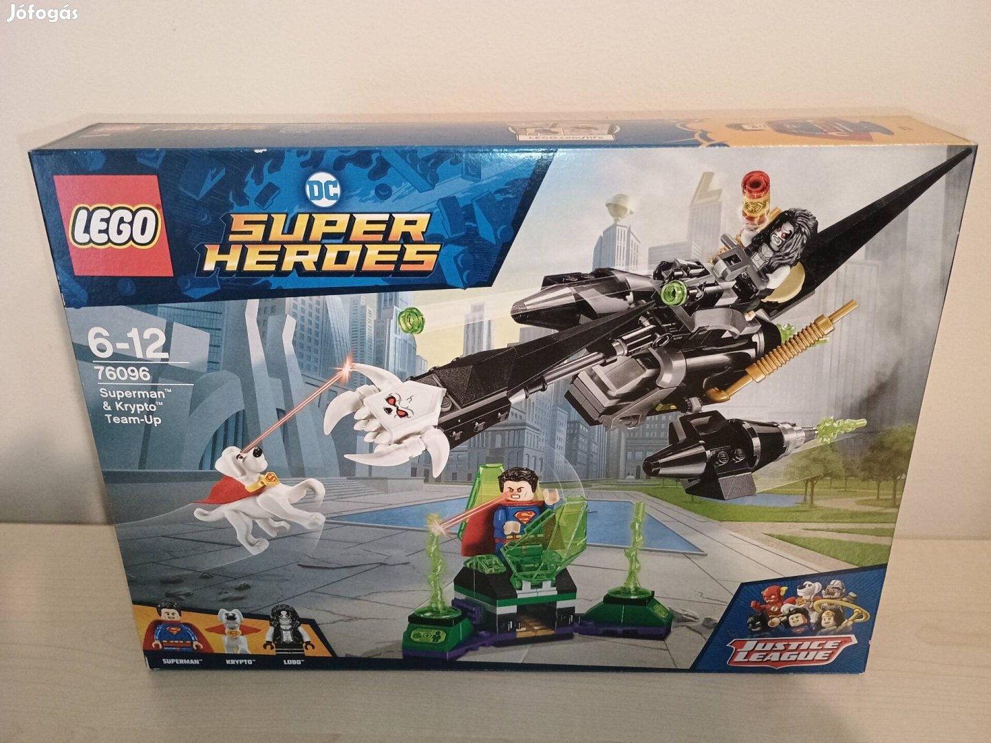 Új, bontatlan Lego Super Heroes 76096 Superman és Krypto szövetsége