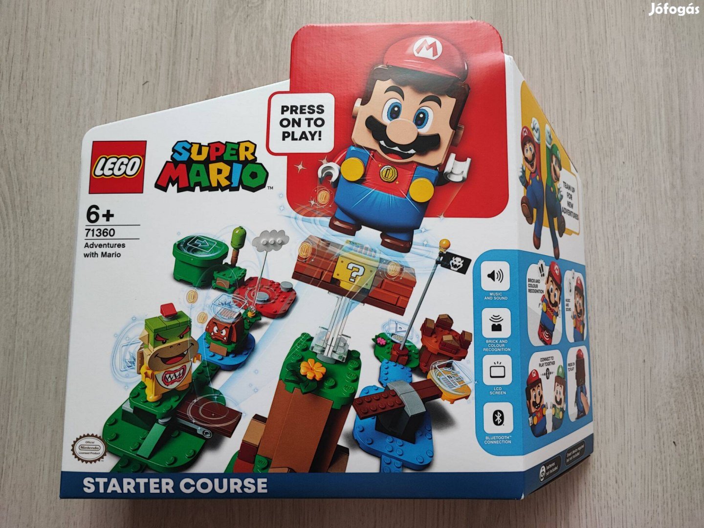 Új, bontatlan Lego Super Mario - Mario kalandjai kezdőpálya - 71360