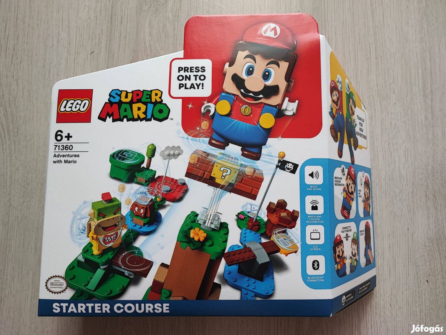 Új, bontatlan Lego Super Mario - Mario kalandjai kezdőpálya - 71360