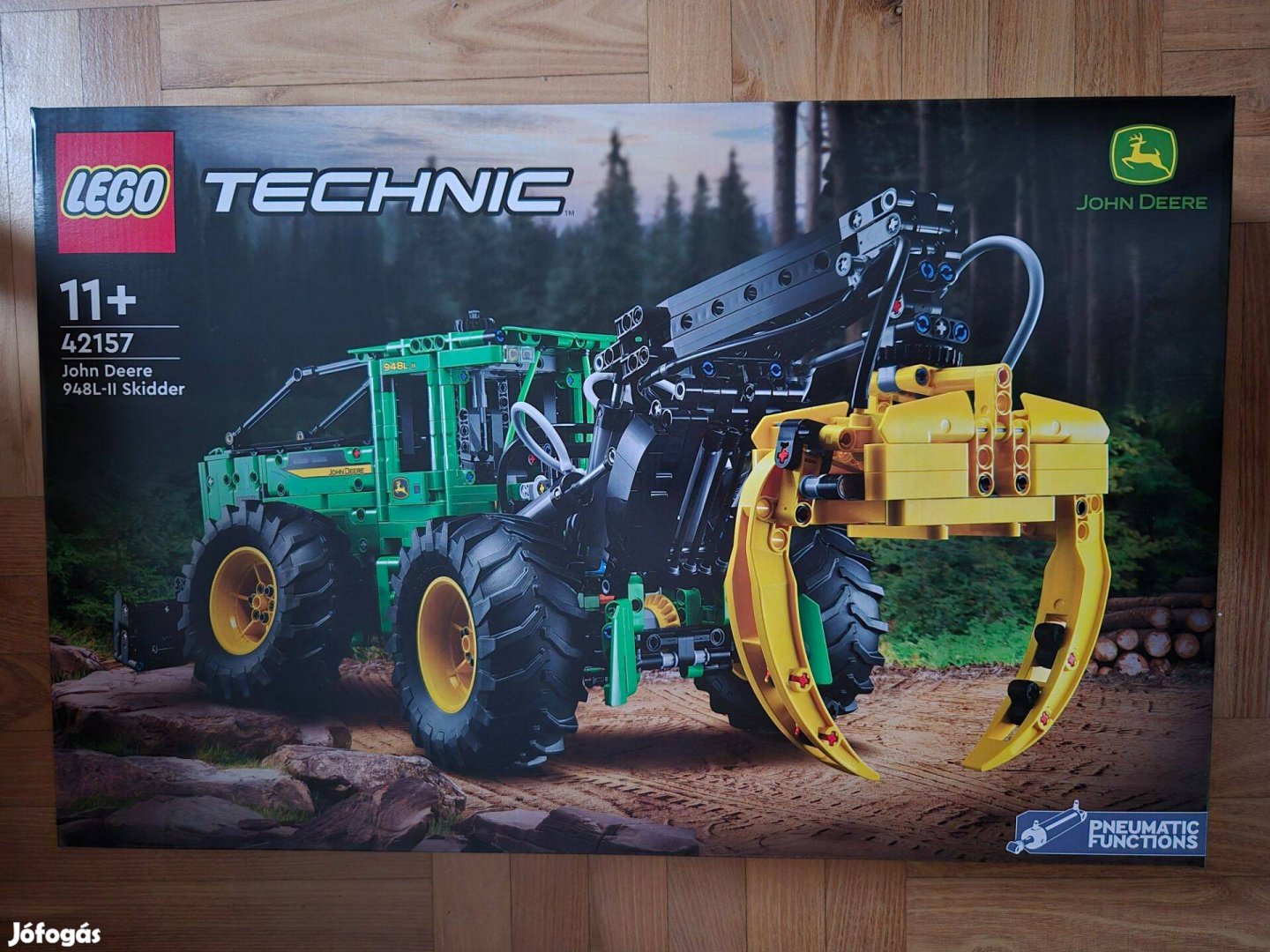 Új, bontatlan Lego Technic 42157 - John Deere 948L-II