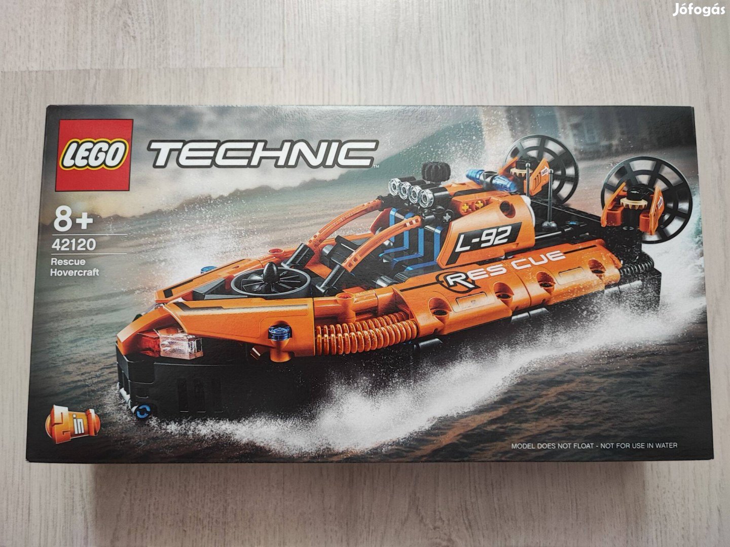 Új, bontatlan Lego Technic - Légpárnás mentőjármű - 42120