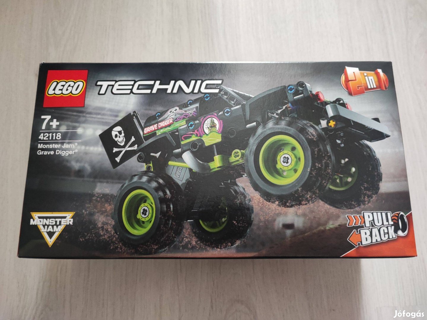 Új, bontatlan Lego Technic - Monster Jam Grave Digger - 42118