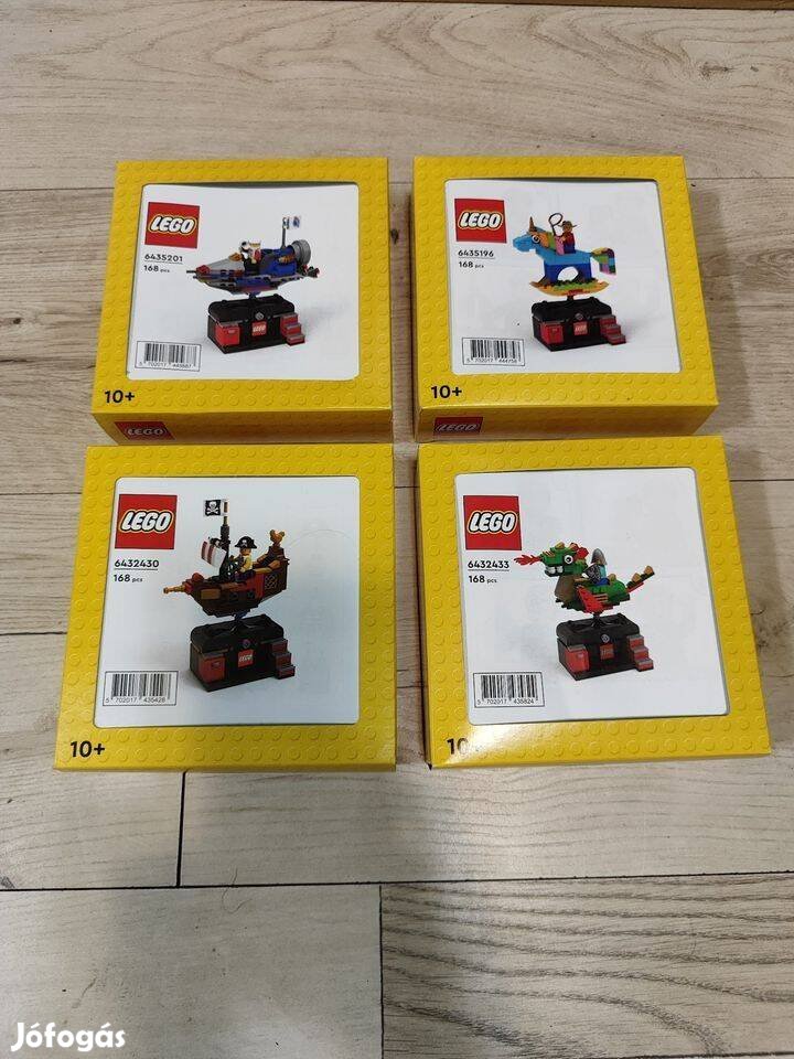 Új, bontatlan Lego VIP 6435196, 6432433, 6432430, 6435201 egyben