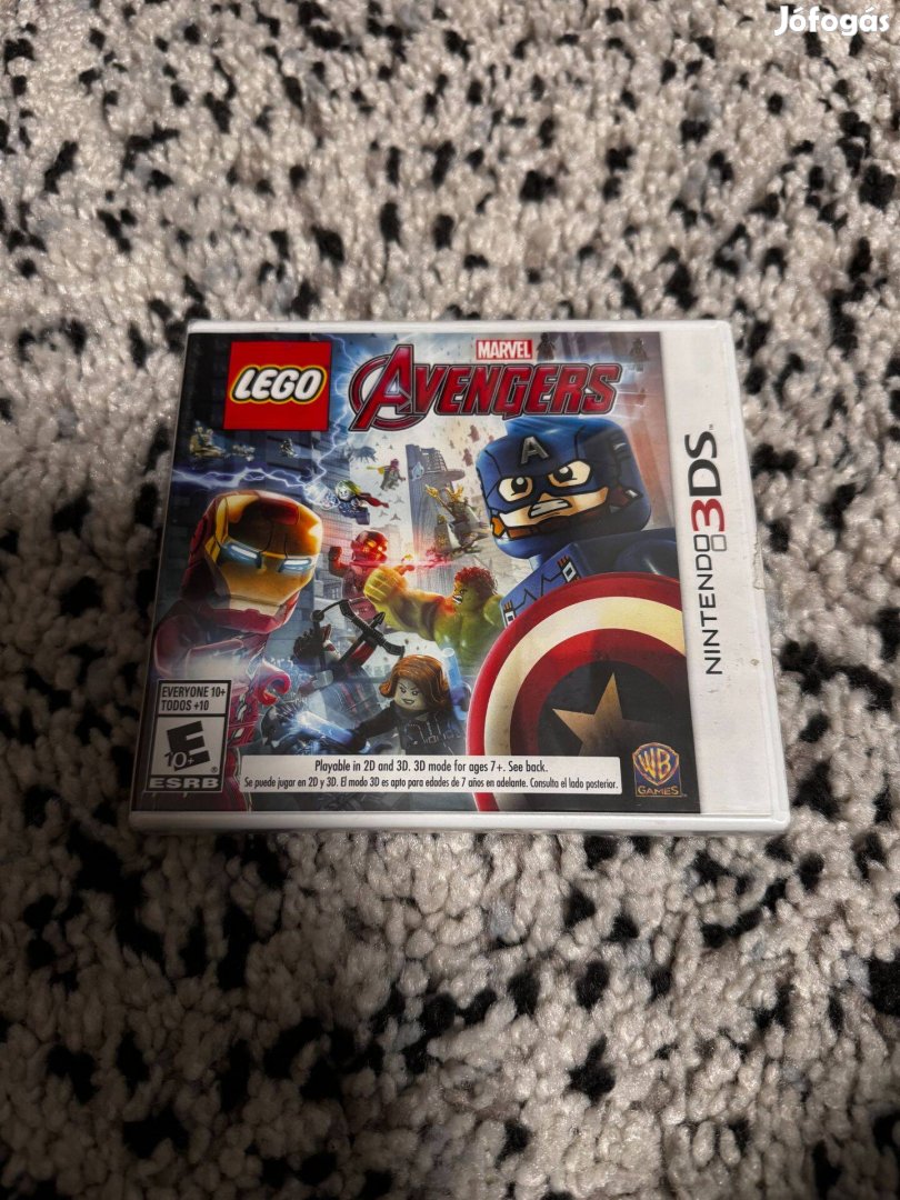 Új, bontatlan Nintendo 3DS Lego Avengers Marvel