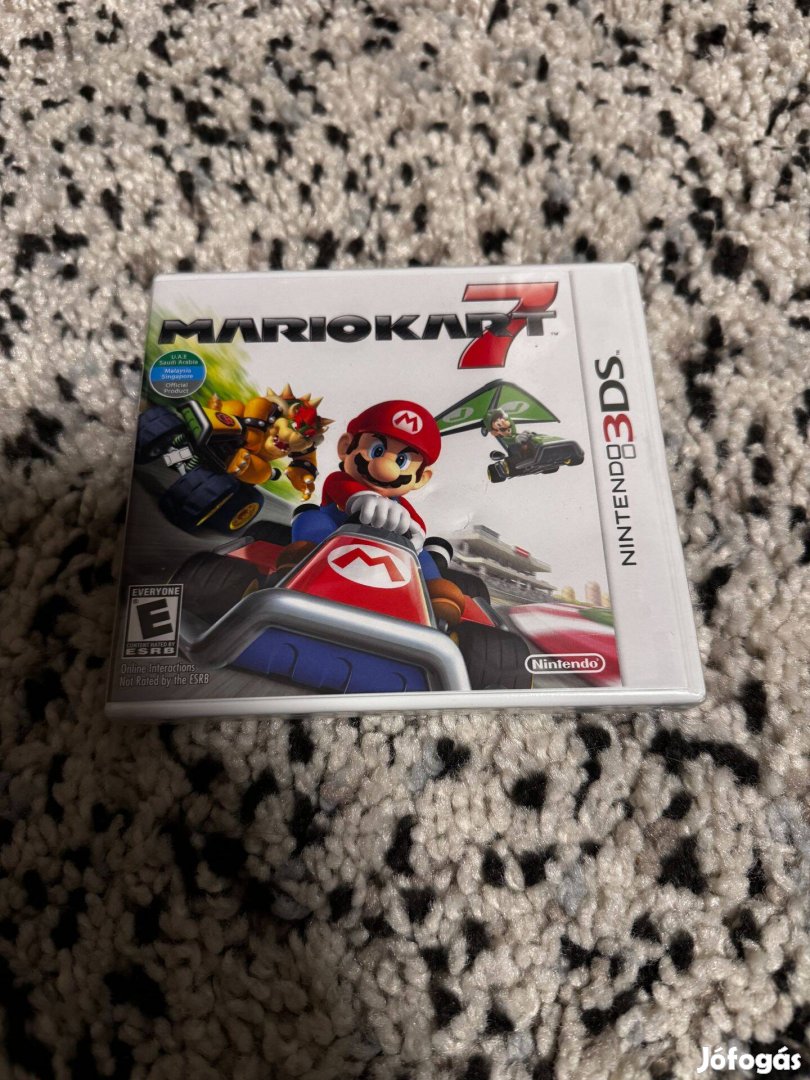 Új, bontatlan Nintendo 3DS Mariokart 7 eladó bolti ár alatt!