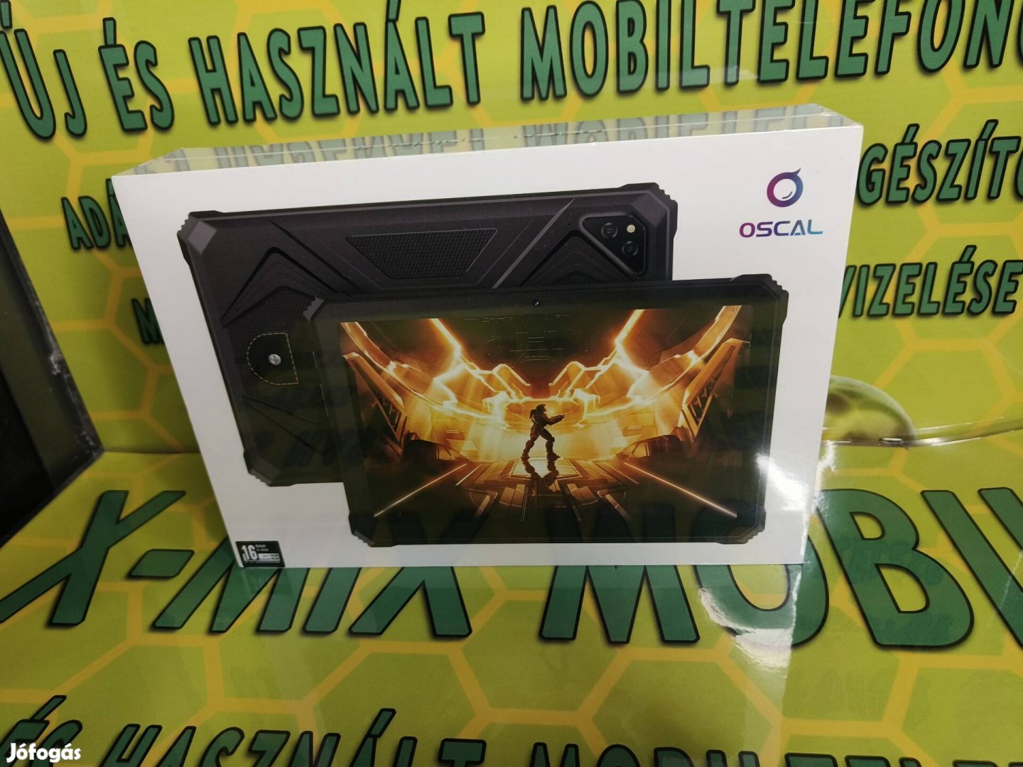 Új, bontatlan Oscal Spider 8 ütésálló tablet