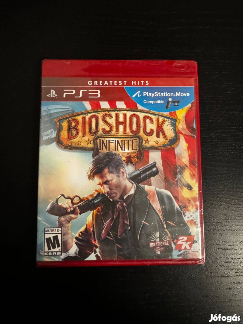 Új, bontatlan PS3 Bioshock Infinite Greatest Hits (PS MOVE)