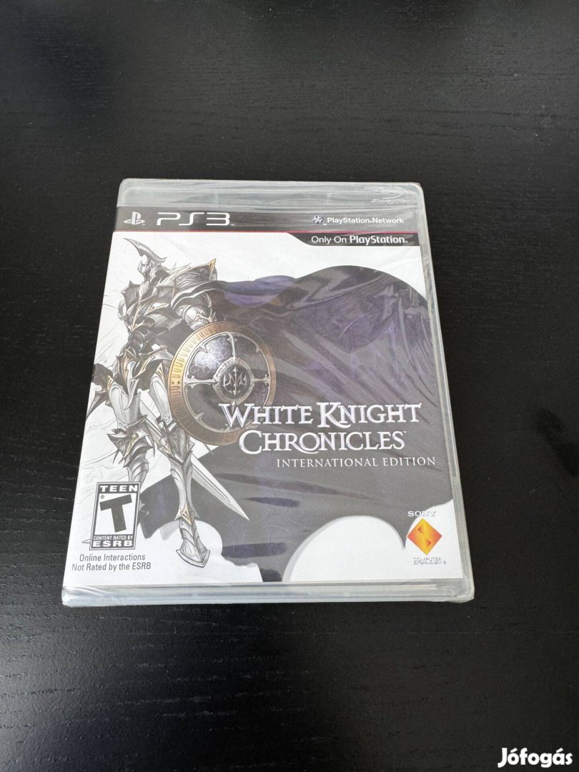 Új, bontatlan PS3 White Knight Chronicles International Edition