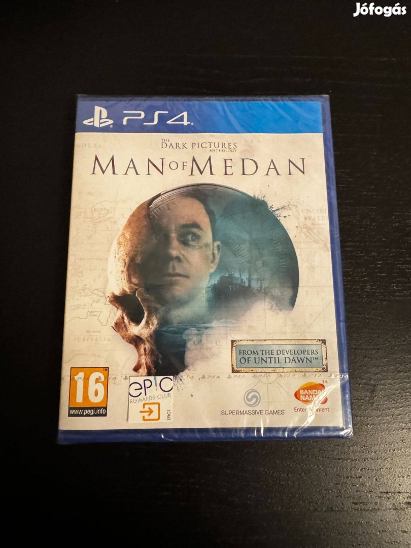 Új, bontatlan PS4 Man of Medan The Dark Pictures Anthology