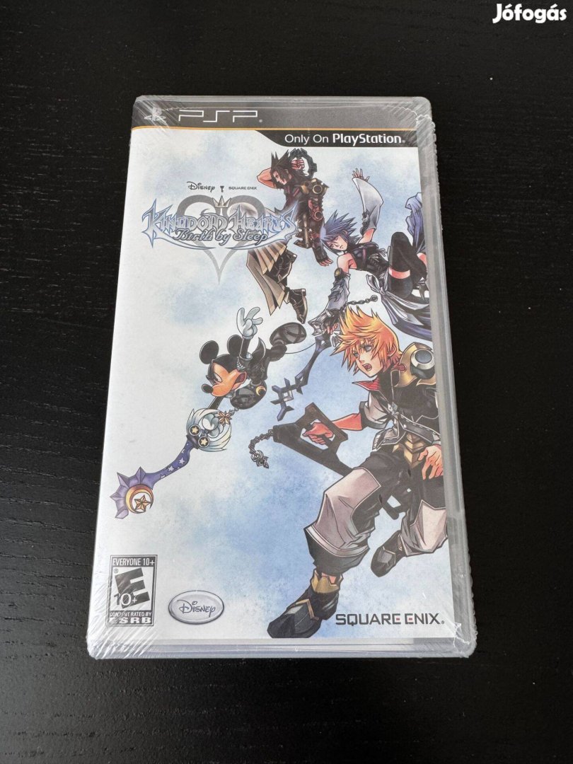 Új, bontatlan PSP Disney Kingdom Hearts Birth by Sleep