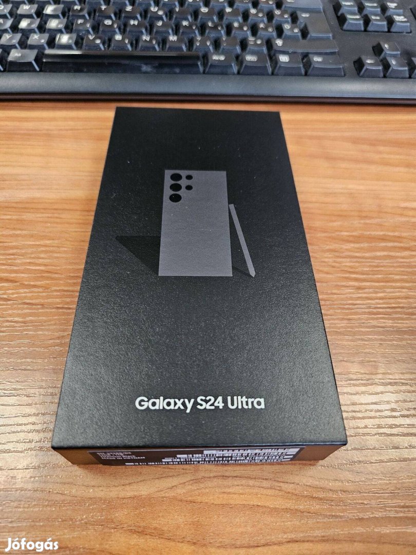 Új, bontatlan Samsung S24 Ultra 12/512GB - 3 év Samsung garancia