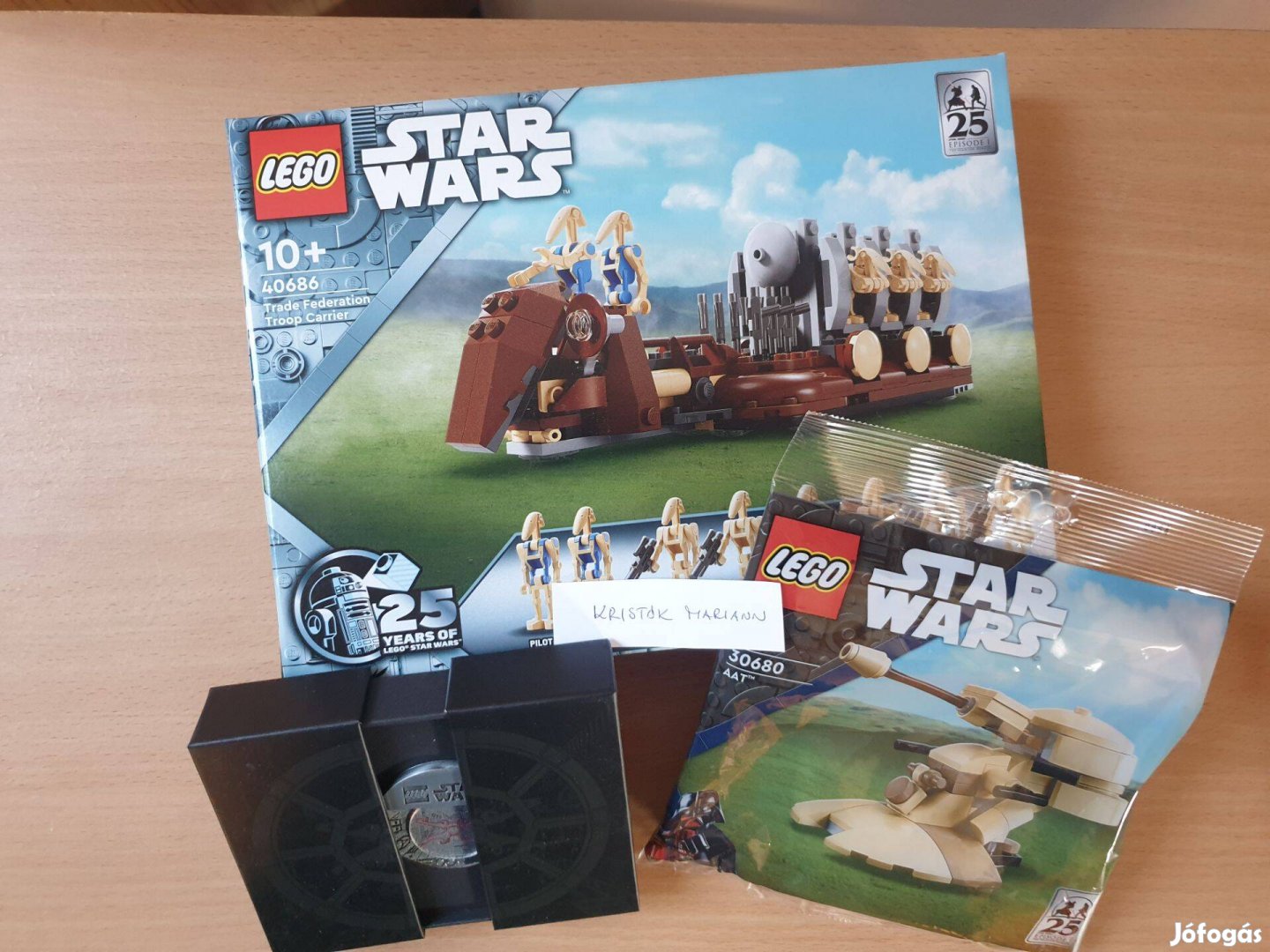 Új, bontatlan Star Wars 40686 , 30680 AAT, 5008818 Érem