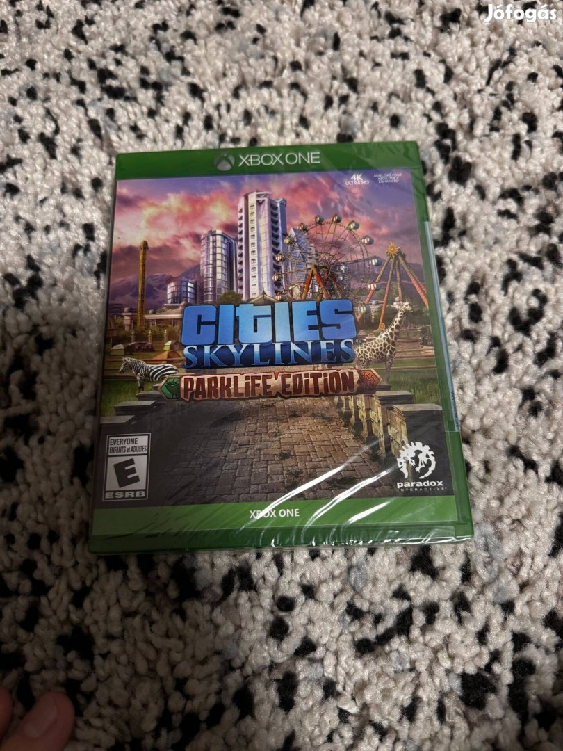 Új, bontatlan Xbox One Cities Skylines Parklife Edition