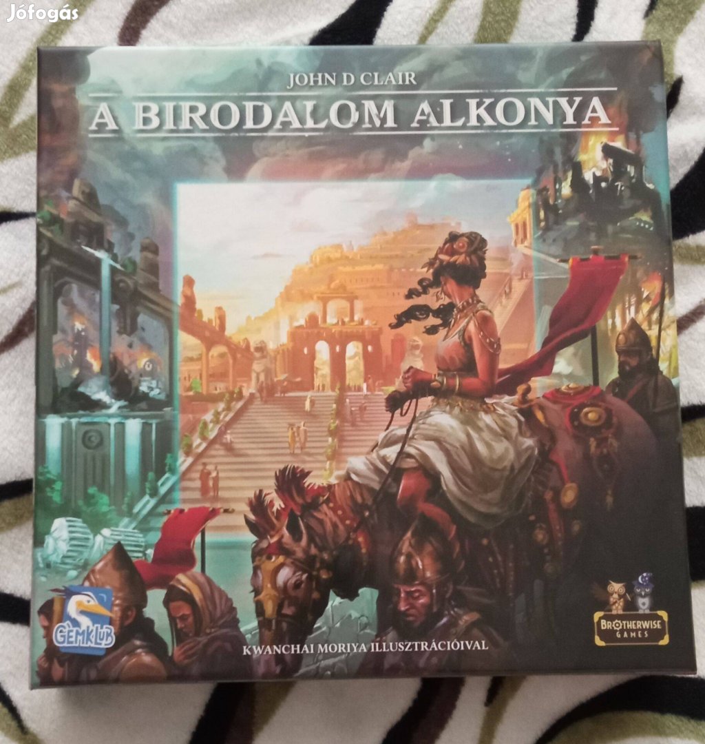 Új, bontatlan, fóliás A birodalom alkonya társasjáték