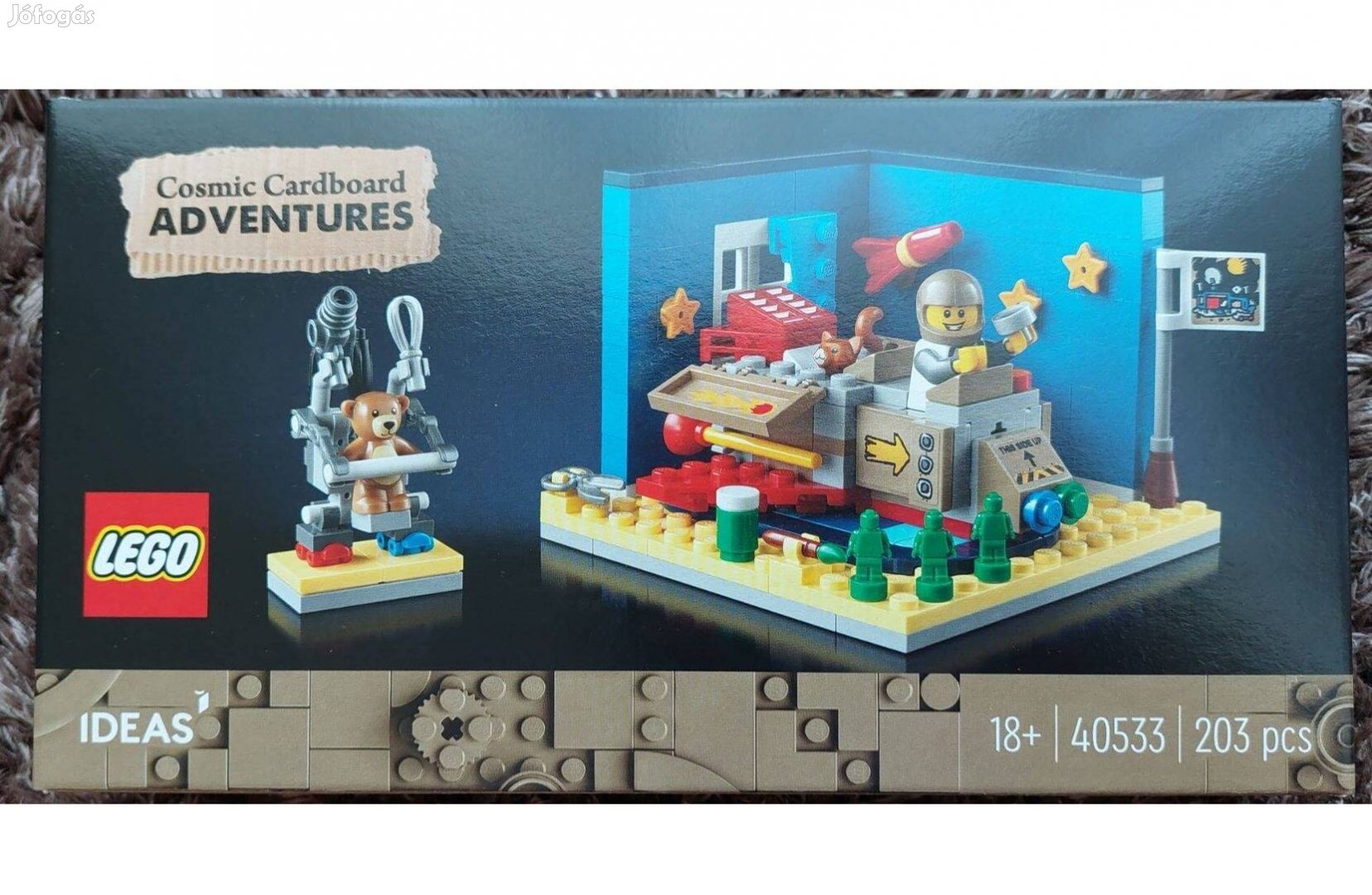 Új, bontatlan, hibátlan! LEGO 40533 Ideas Űrbéli karton kalandok