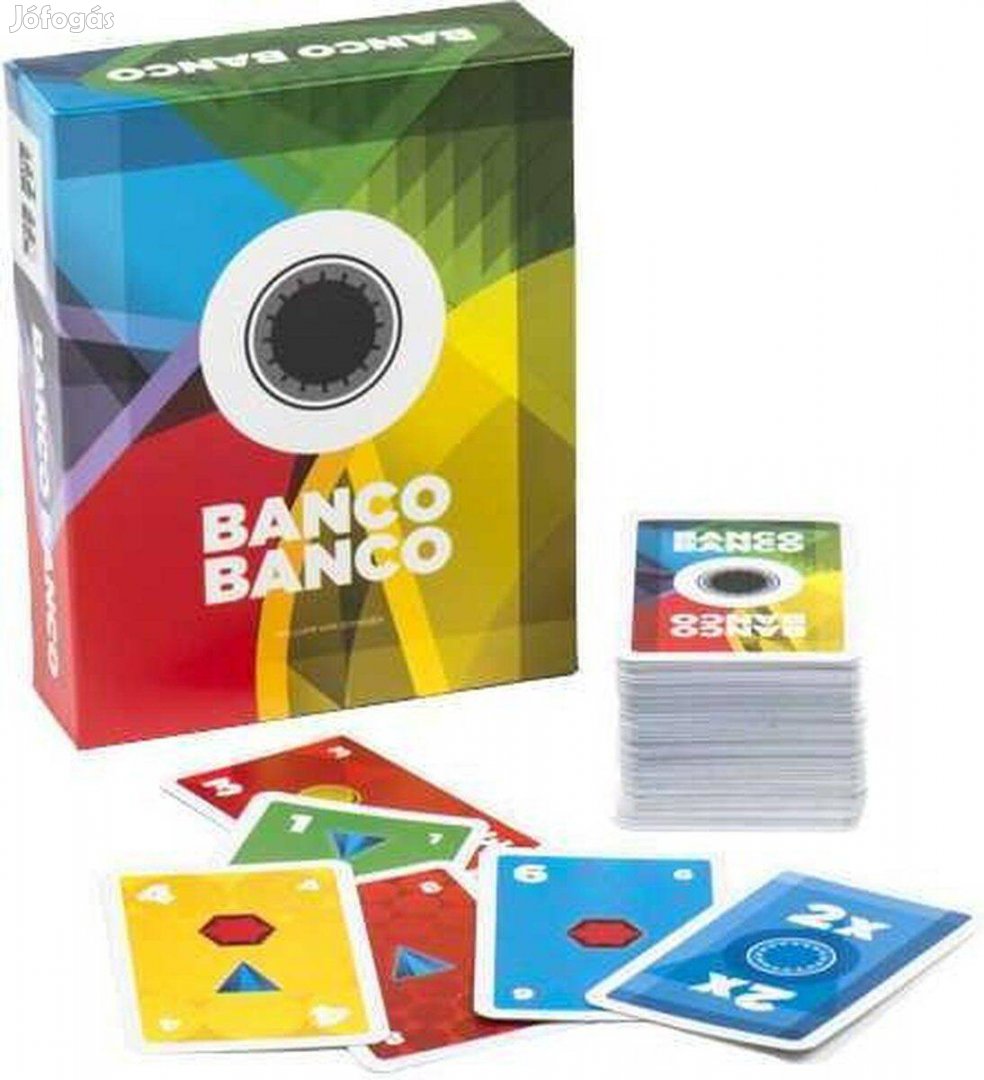 Új, bontatlan állapotú Banco Banco társasjáték, kártya, kártyajáték