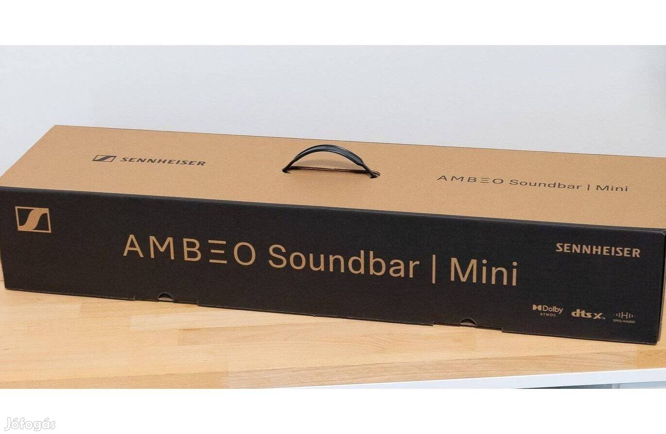 Új, bontatlan dobozos Sennheiser Ambeo Mini Soundbar 2 év garanciával