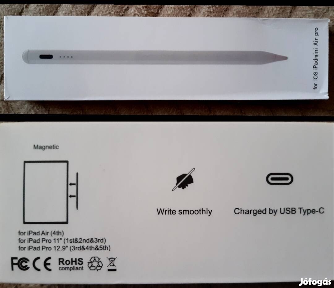 Új, bontatlan pencil, stylus pen Apple ipad-ekhez 