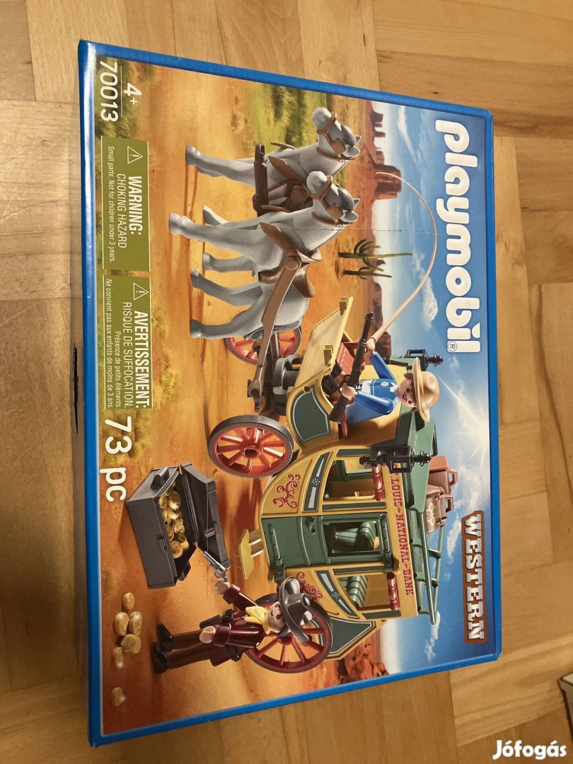 Új, bontatlan playmobil 70013 western lovaskocsi