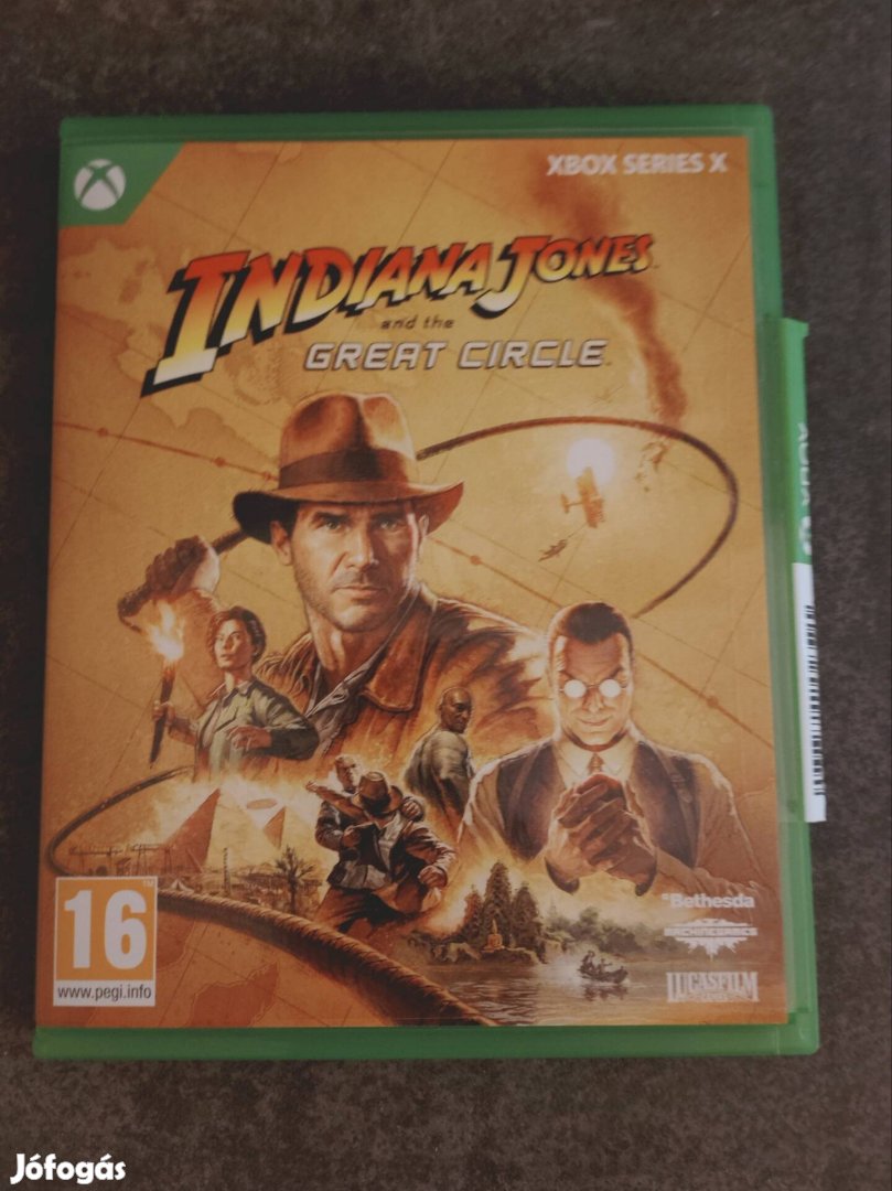 Új, bontott Xbox Series X Indiana Jones 