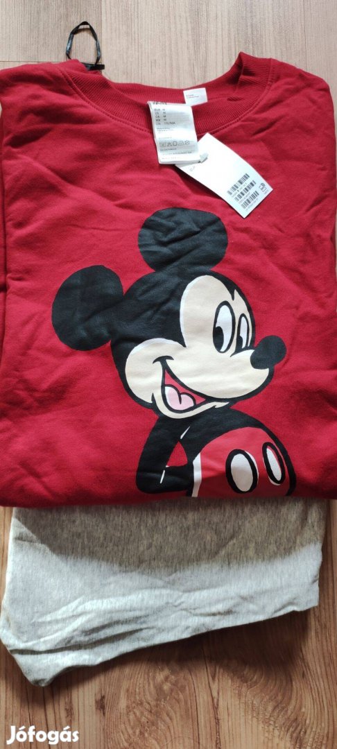 Új, címkés H&M Mickey egér pizsama
