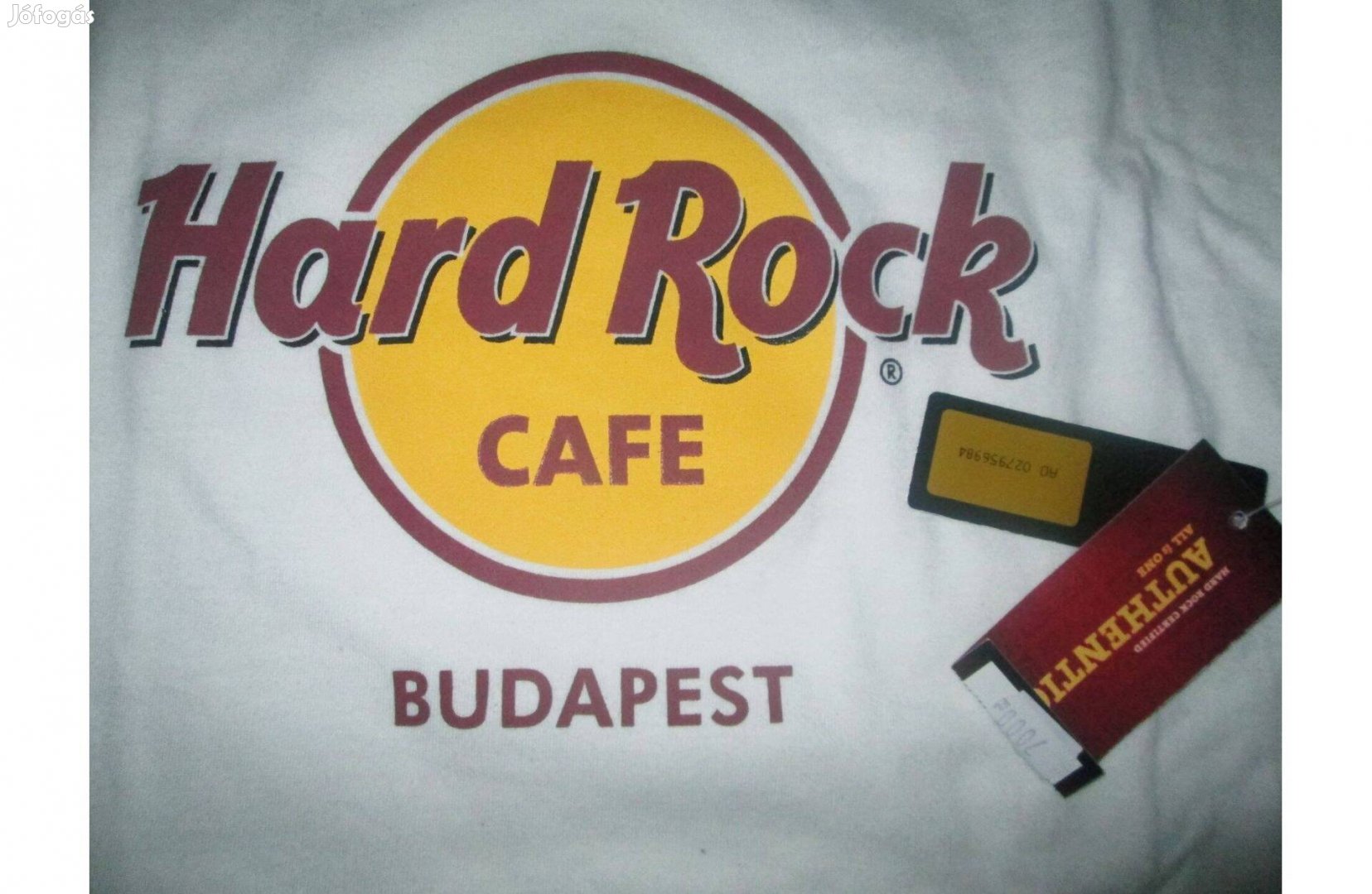 Új, cimkés, Hard Rock Cafe Budapest női póló
