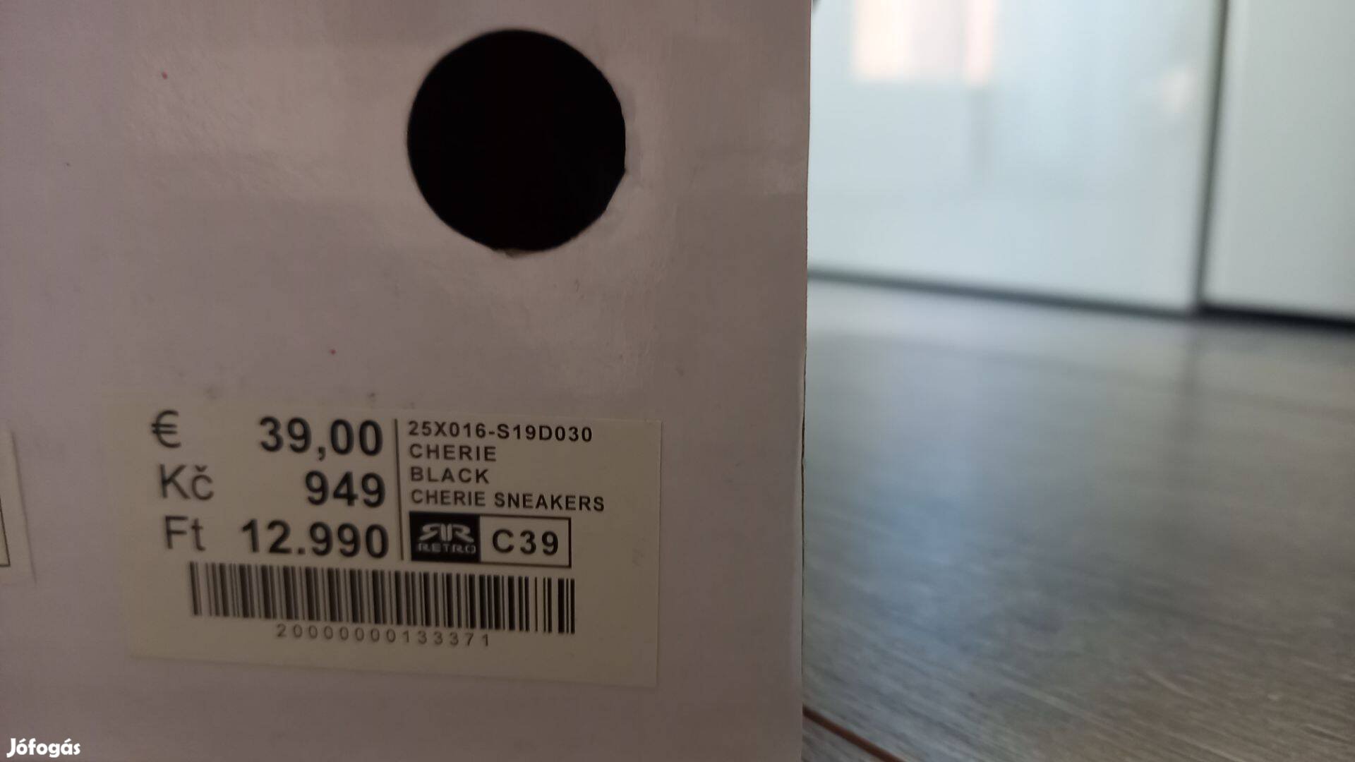 Új, címkés, Retro Jeans magasszárú cipő 39- es