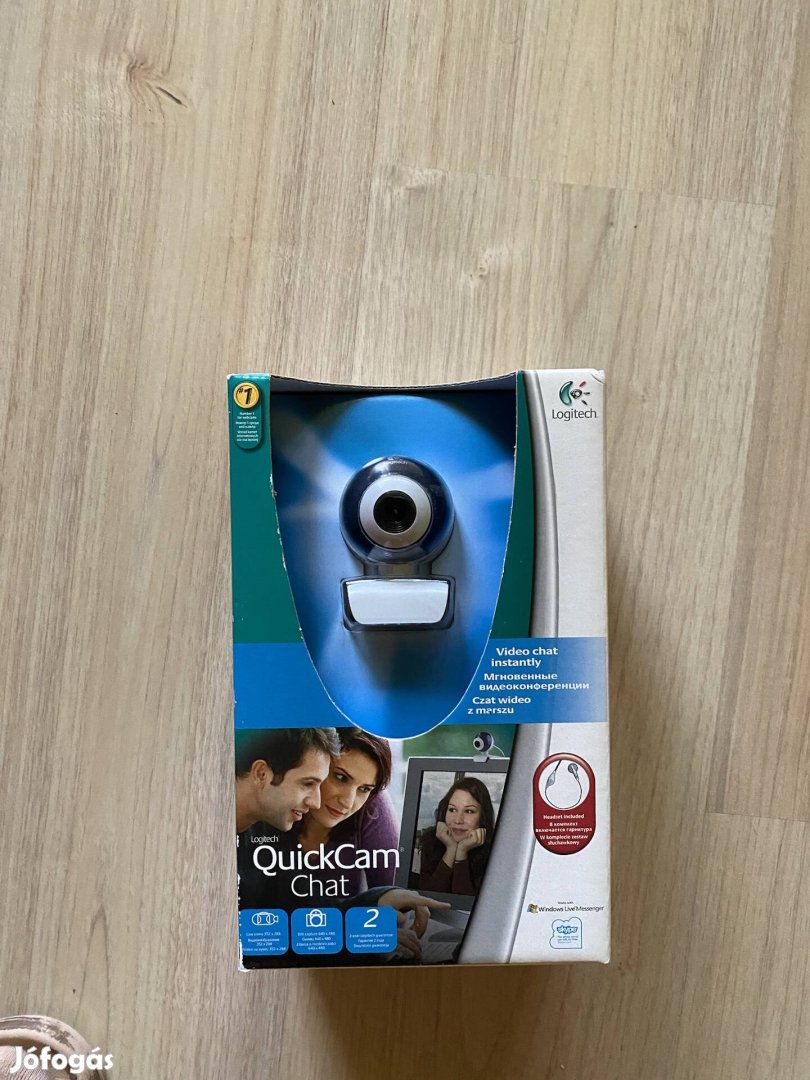 Új, dobozában Logitech Quickcam Chat