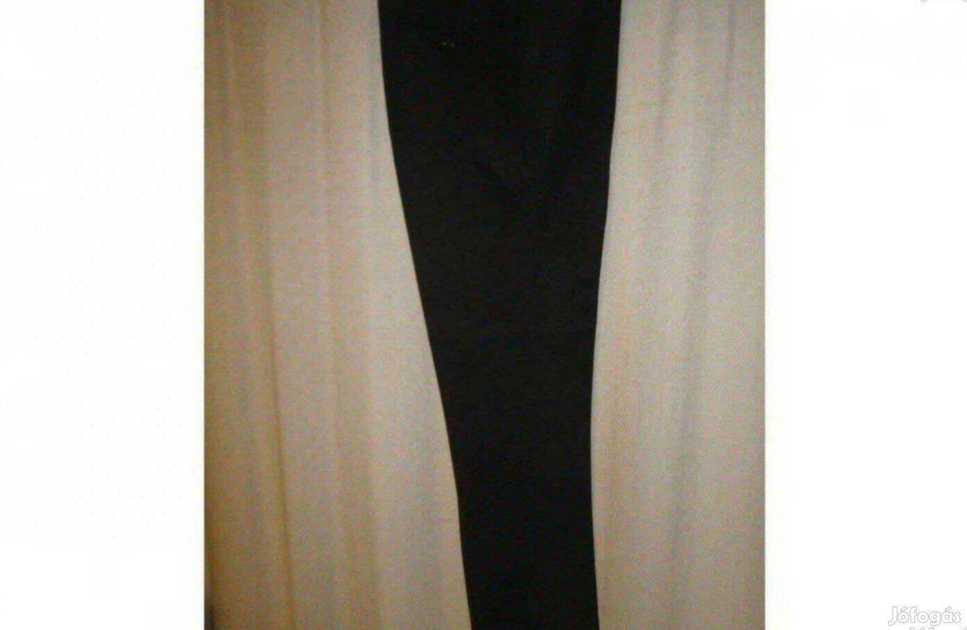 Új, elegáns, fekete férfi nadrág, méretek XS,S,M,L,XL