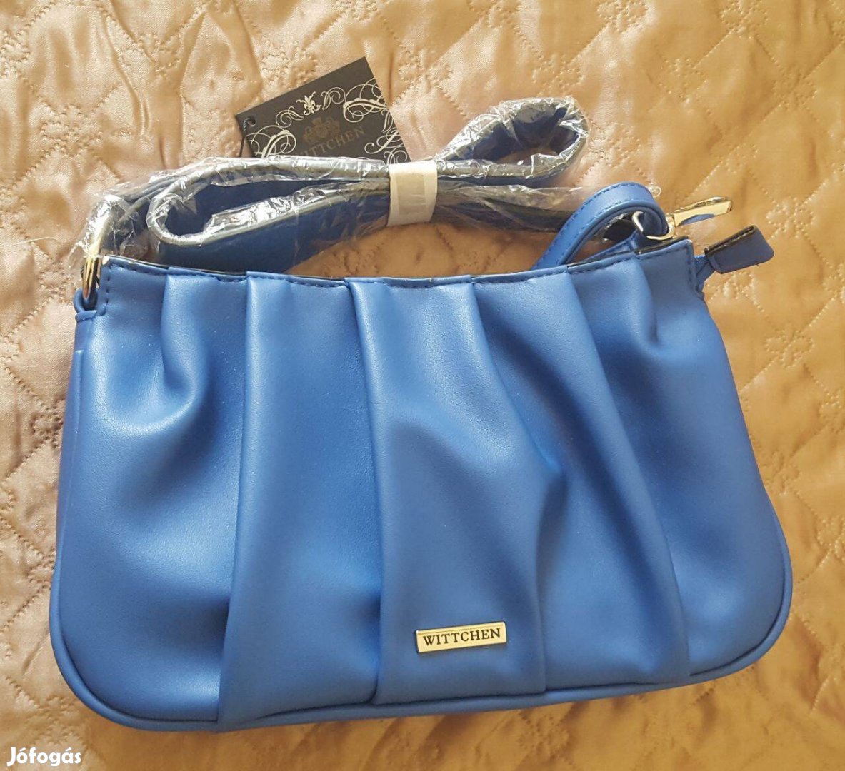 Új, eredeti Wittchen királykék - kék egyedi táska Akció !