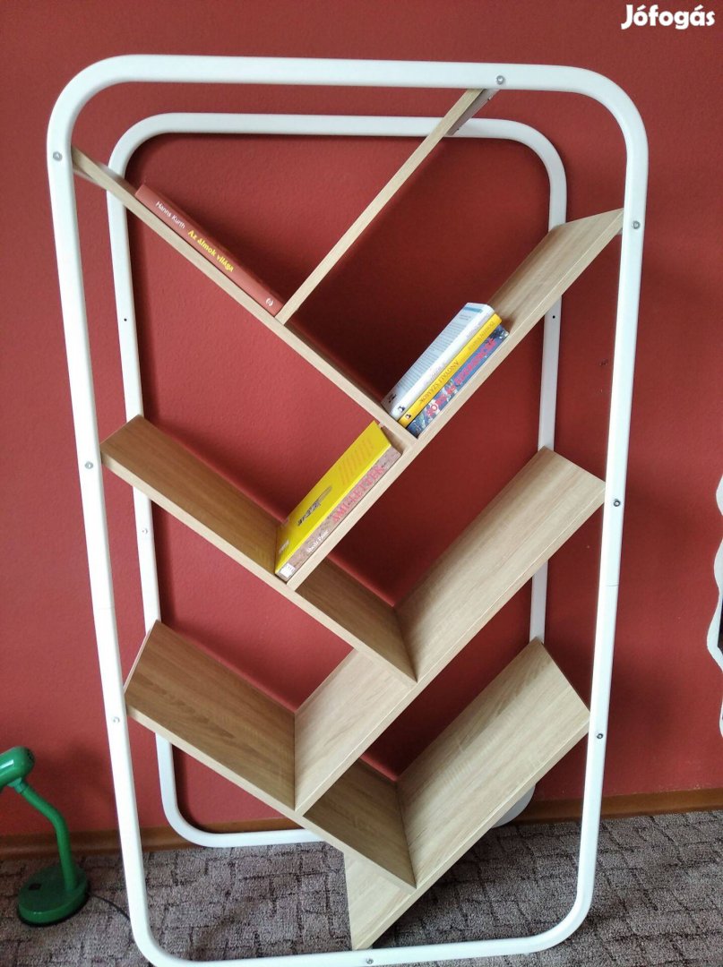 Új, fémvázas modern polc eladó!