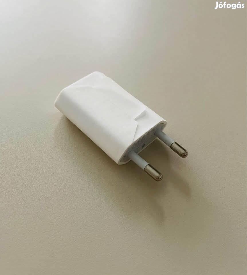 Új, fóliás Apple A2118 5W USB Hálózati Töltő - Adapter