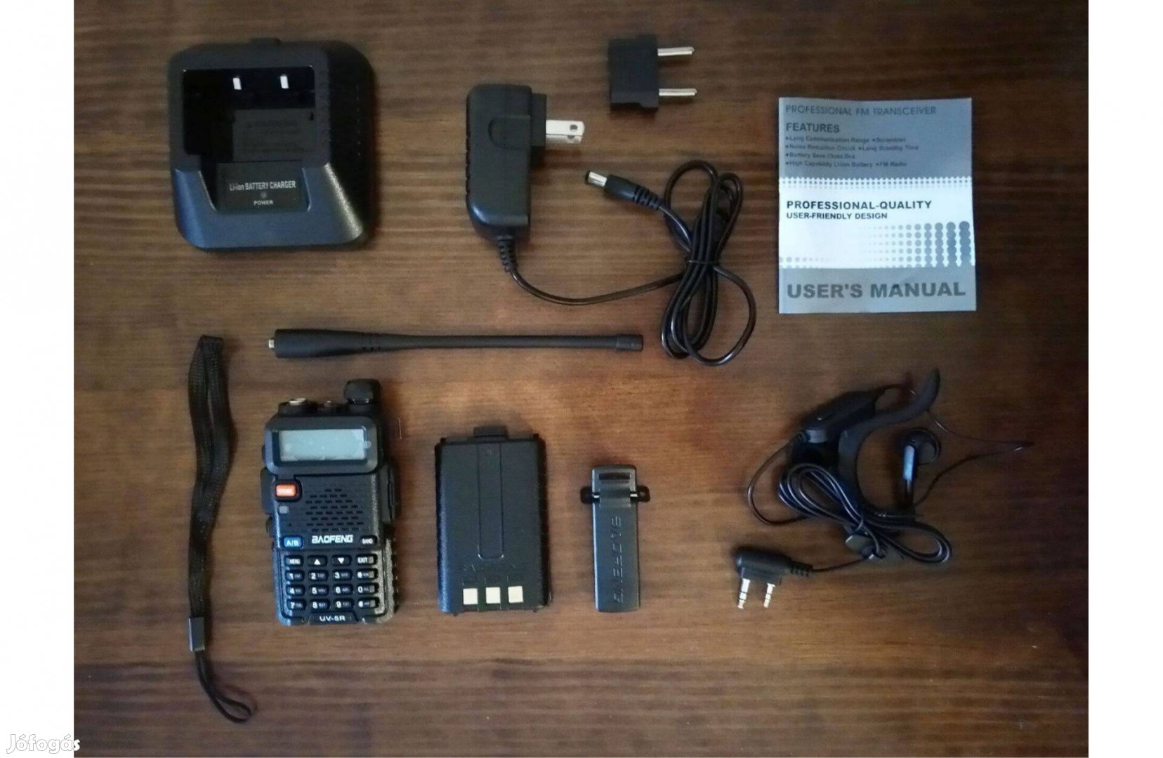 Új, hibás Baofeng UV-5R rádió adó-vevő walkie talkie PMR